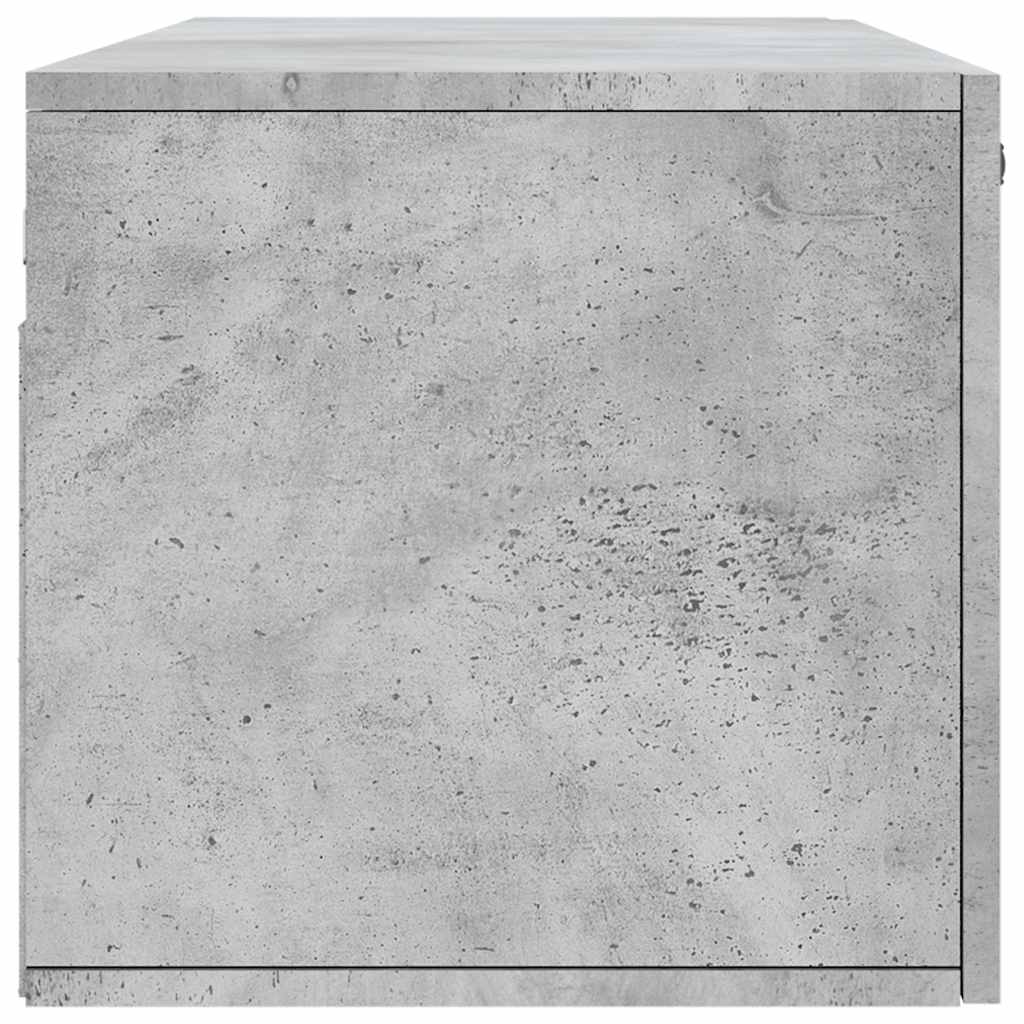 Wall Cabinet Concrete Grey 100x36,5x35 cm Engineered Wood