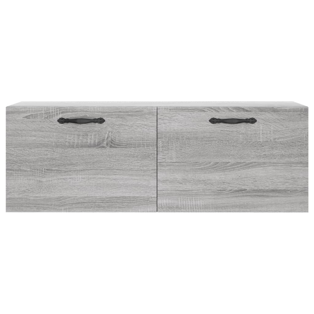 Wall Cabinet Grey Sonoma 100x36,5x35 cm Engineered Wood