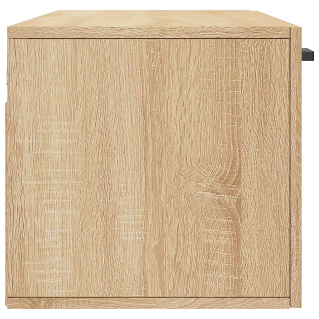 vidaXL Wall Cabinet Sonoma Oak 100x36.5x35 cm Engineered Wood