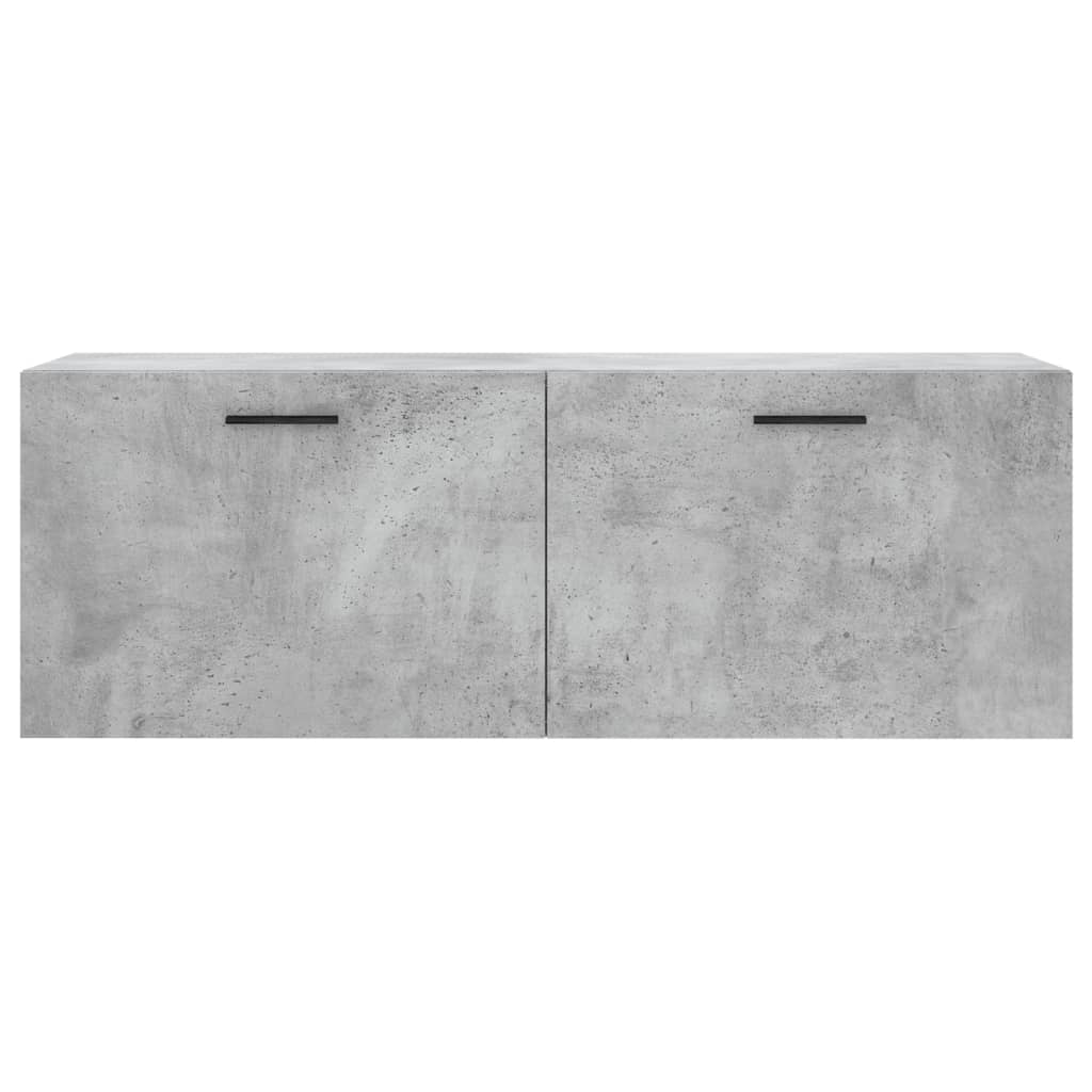 Wall Cabinet Concrete Grey 100x36,5x35 cm Engineered Wood