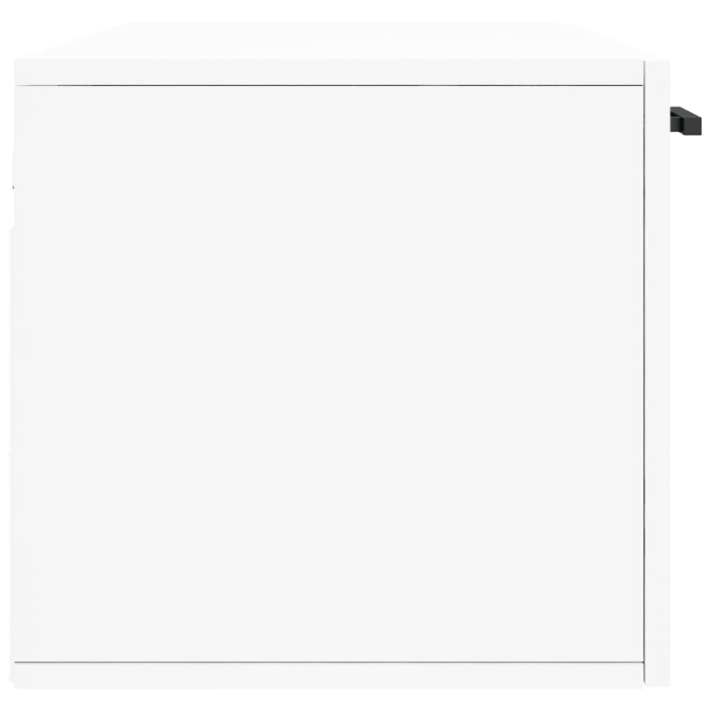 Wall Cabinet White 100x36,5x35 cm Engineered Wood