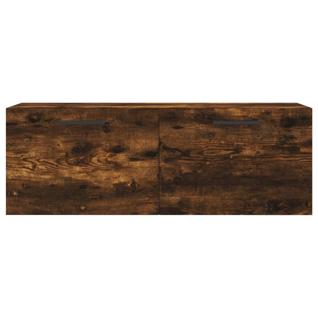 Wall Cabinet Smoked Oak 100x36,5x35 cm Engineered Wood