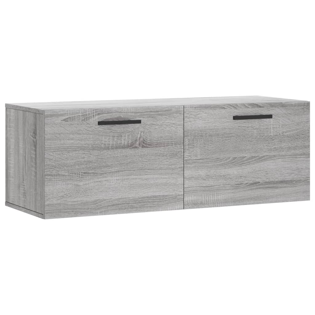 Wall Cabinet Grey Sonoma 100x36,5x35 cm Engineered Wood