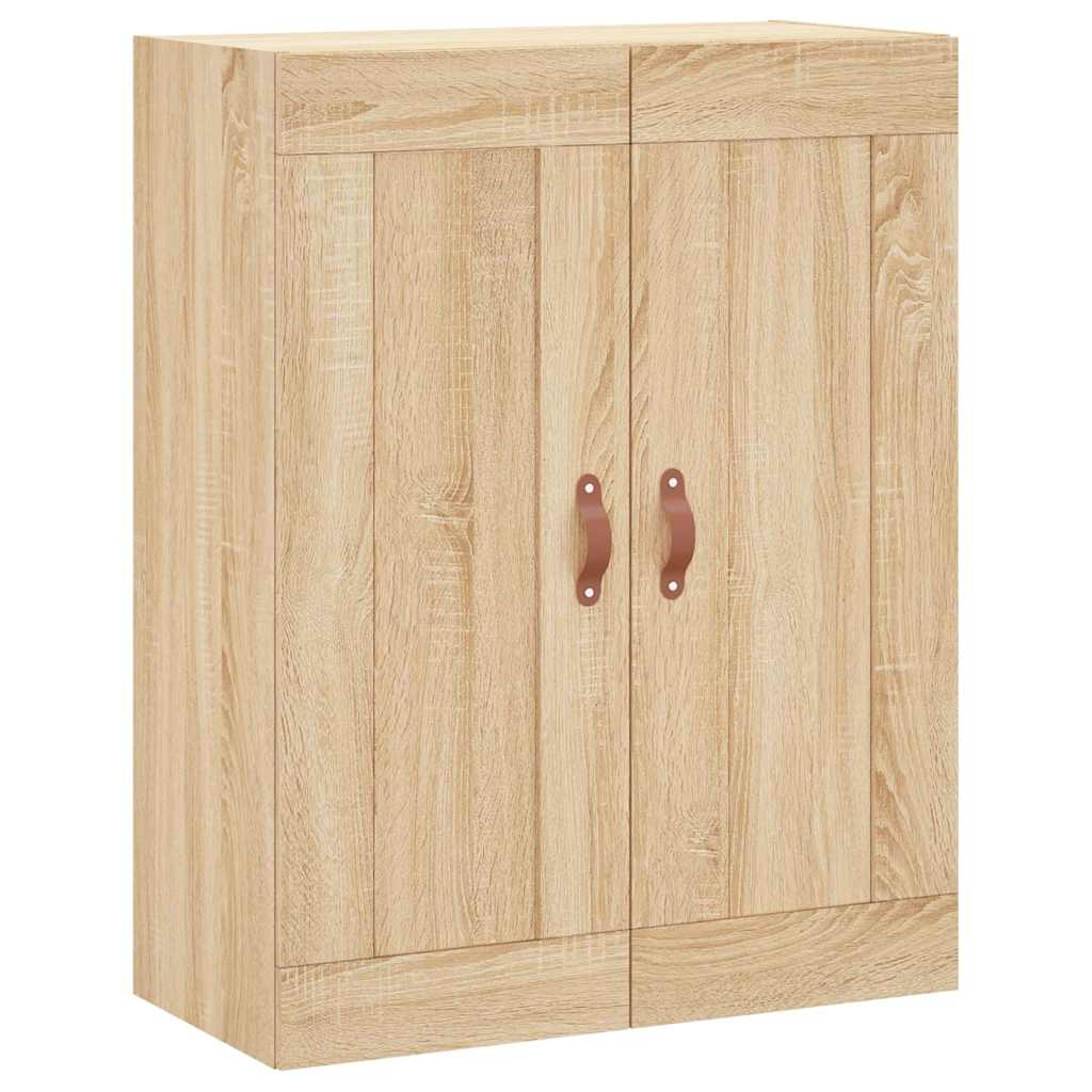 Wall Mounted Cabinet Sonoma Oak 69.5x34x90 cm Engineered Wood