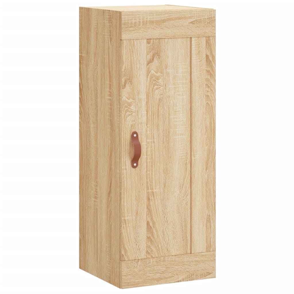 Wall Mounted Cabinet Sonoma Oak 34,5x34x90 cm Engineered Wood