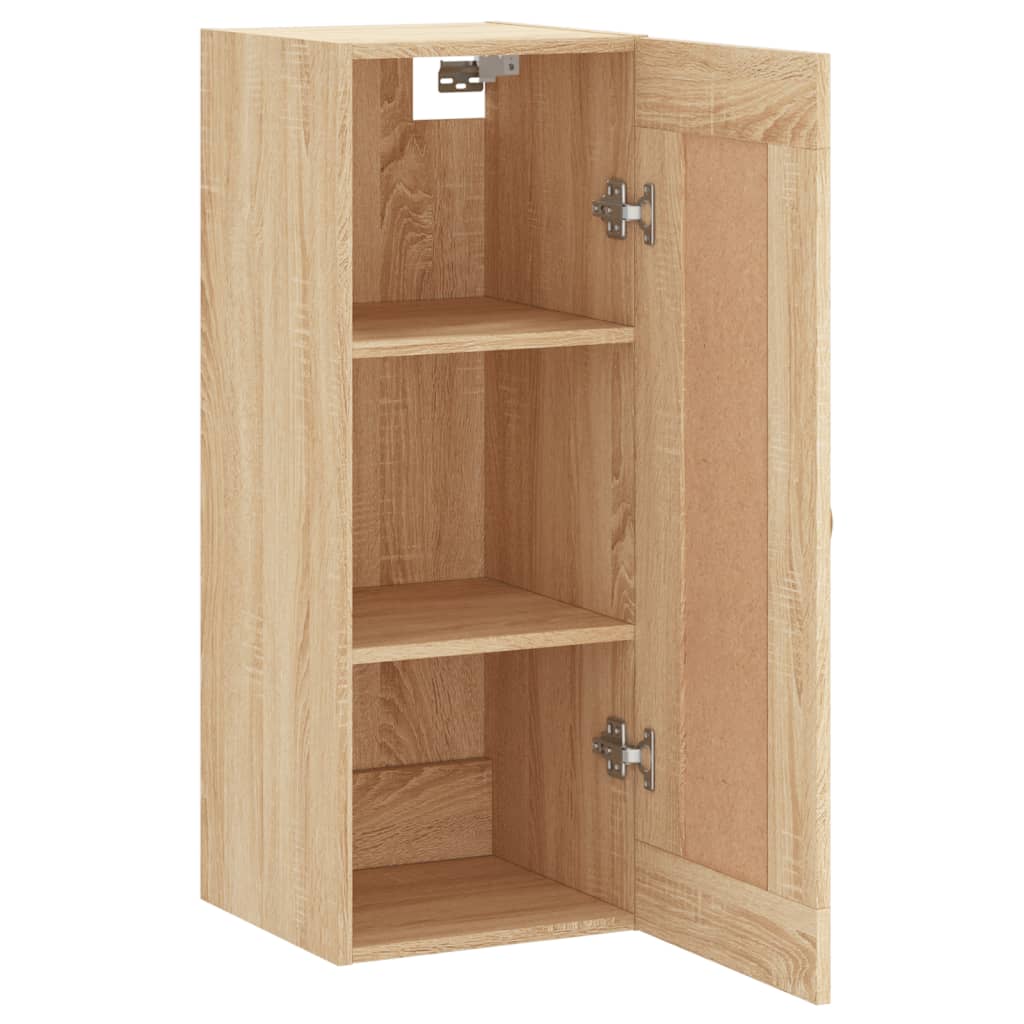 Wall Mounted Cabinet Sonoma Oak 34,5x34x90 cm Engineered Wood