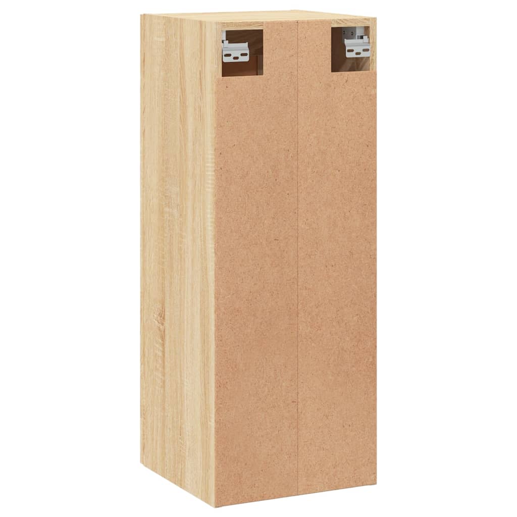 Wall Mounted Cabinet Sonoma Oak 34,5x34x90 cm Engineered Wood