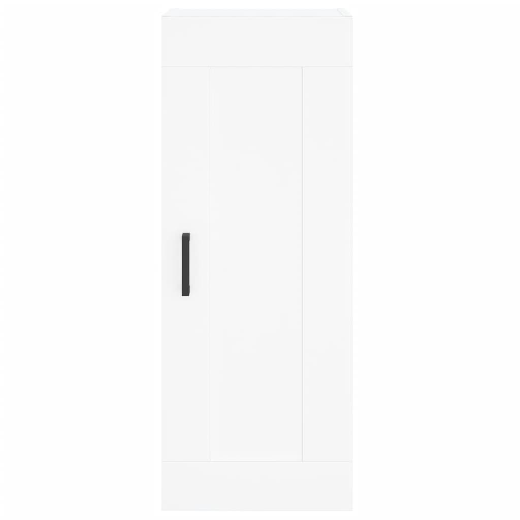 Wall Mounted Cabinet White 34,5x34x90 cm Engineered Wood
