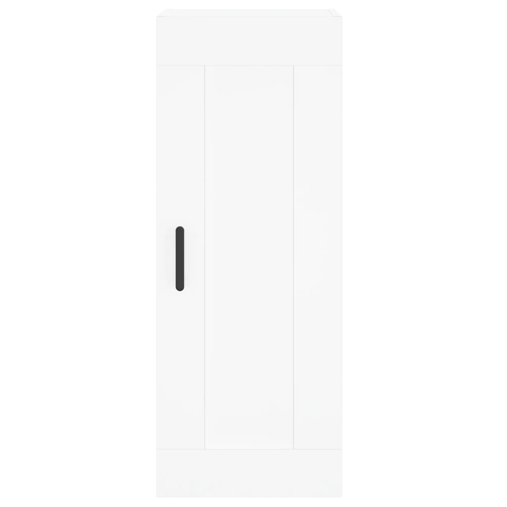 Wall Mounted Cabinet White 34,5x34x90 cm Engineered Wood