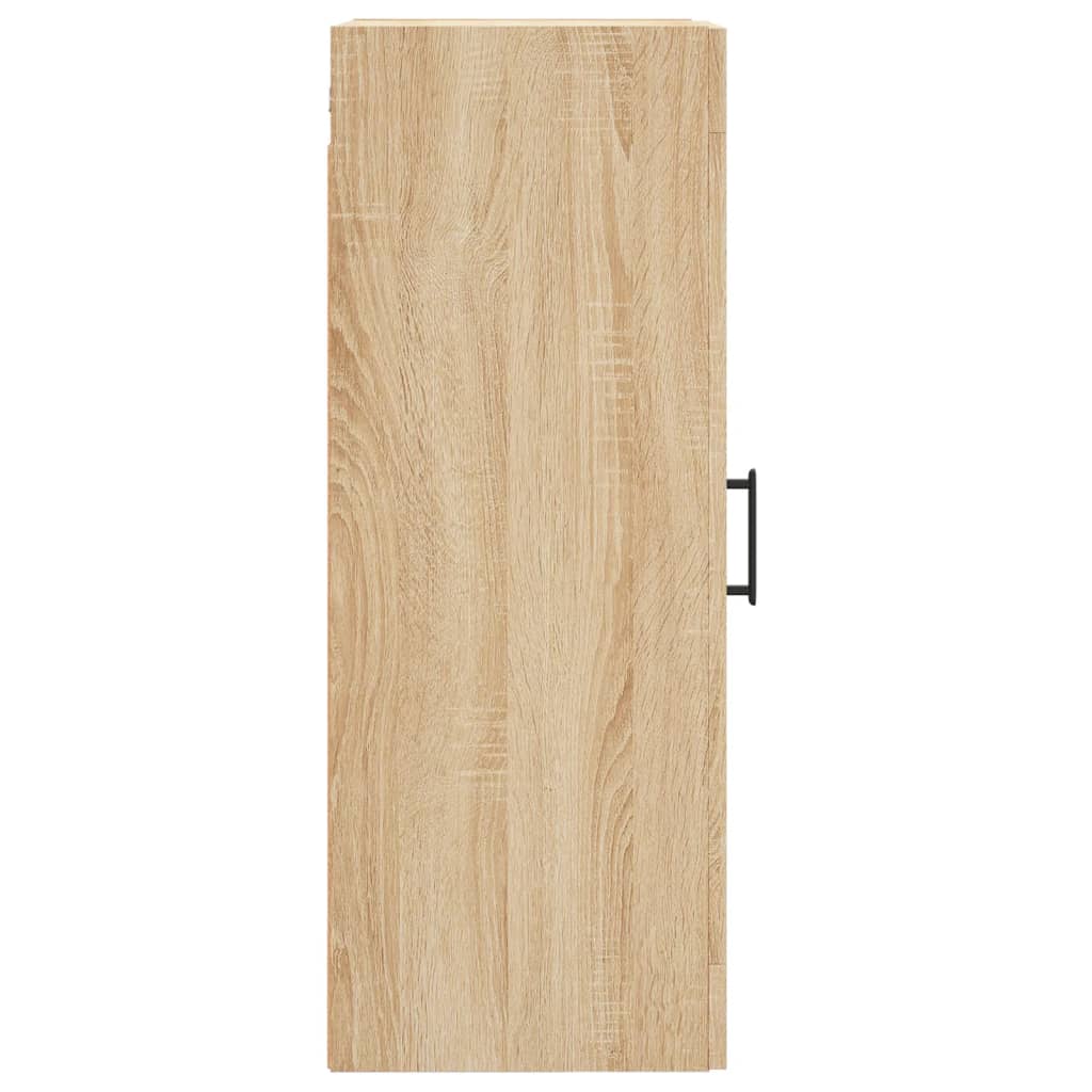 Wall Mounted Cabinet Sonoma Oak 34,5x34x90 cm Engineered Wood