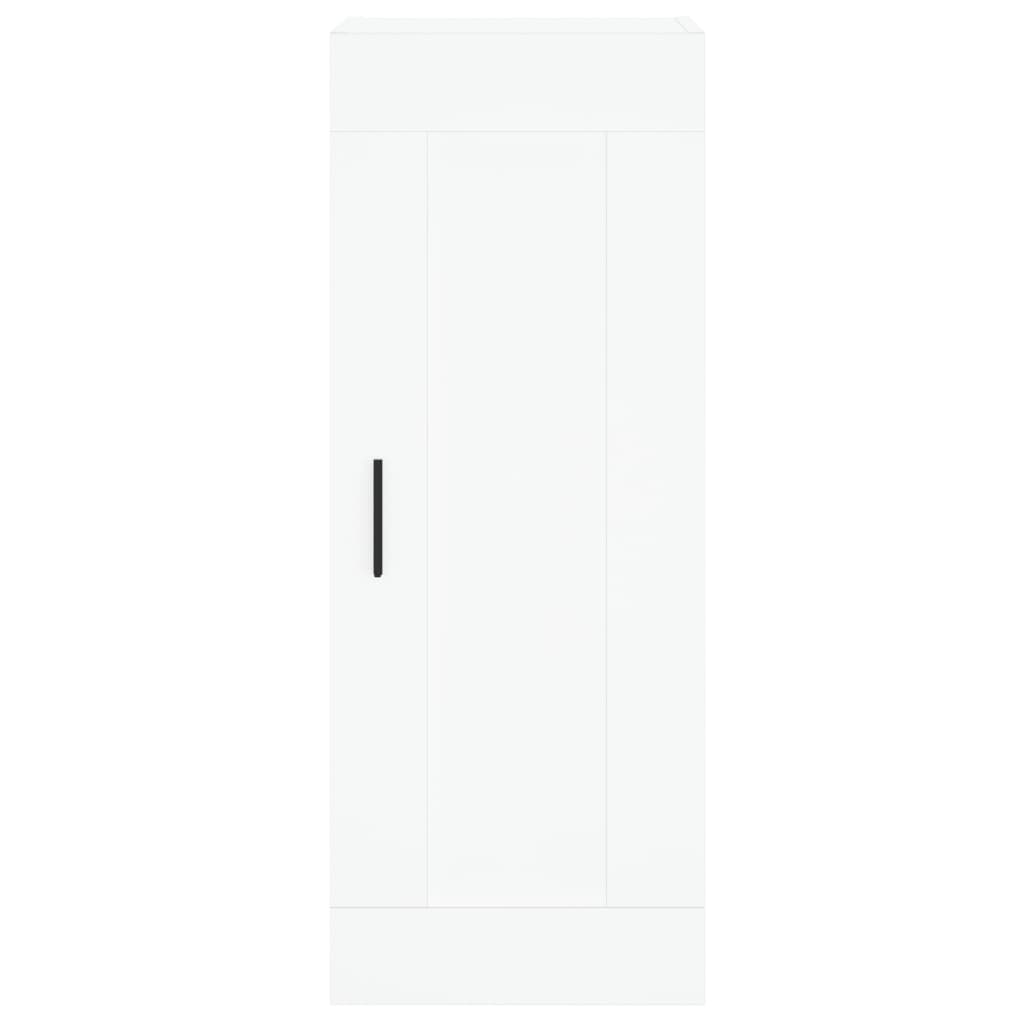 Wall Mounted Cabinet White 34,5x34x90 cm Engineered Wood