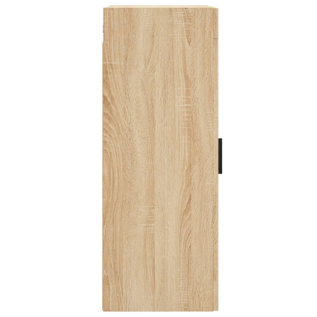 Wall Mounted Cabinet Sonoma Oak 34.5x34x90 cm Engineered Wood