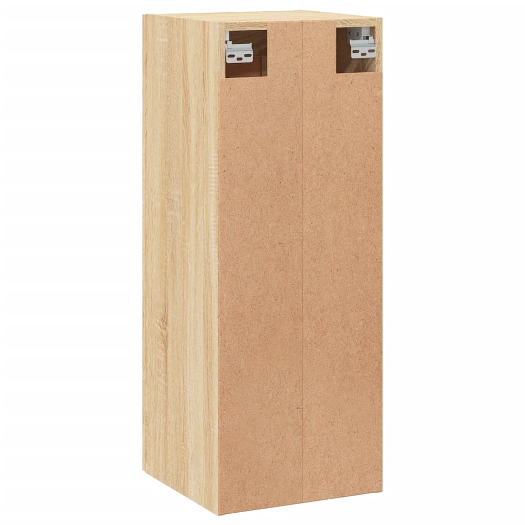 Wall Mounted Cabinet Sonoma Oak 34,5x34x90 cm Engineered Wood