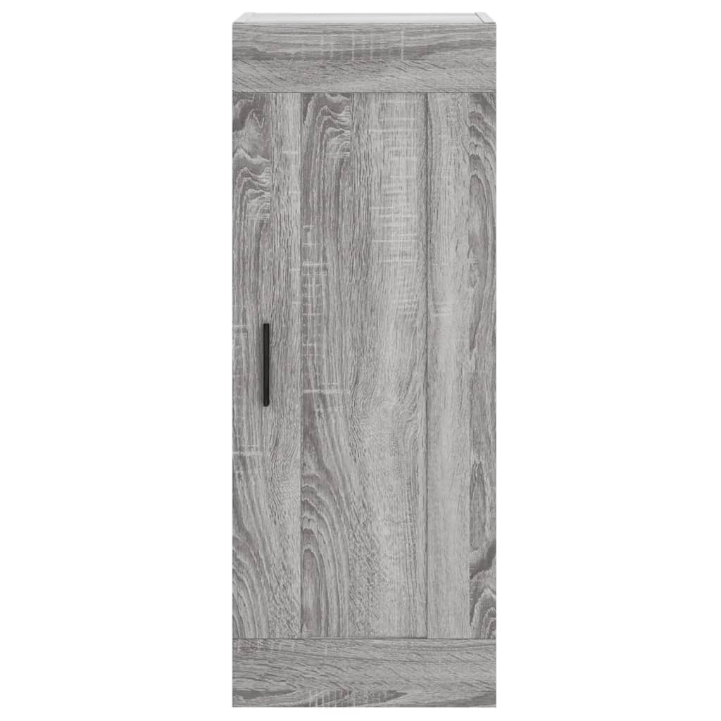 Wall Mounted Cabinet Grey Sonoma 34,5x34x90 cm Engineered Wood