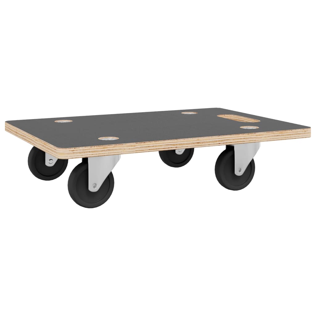 Transport Trolleys 2 pcs Rectangular 60x40x11.5 cm