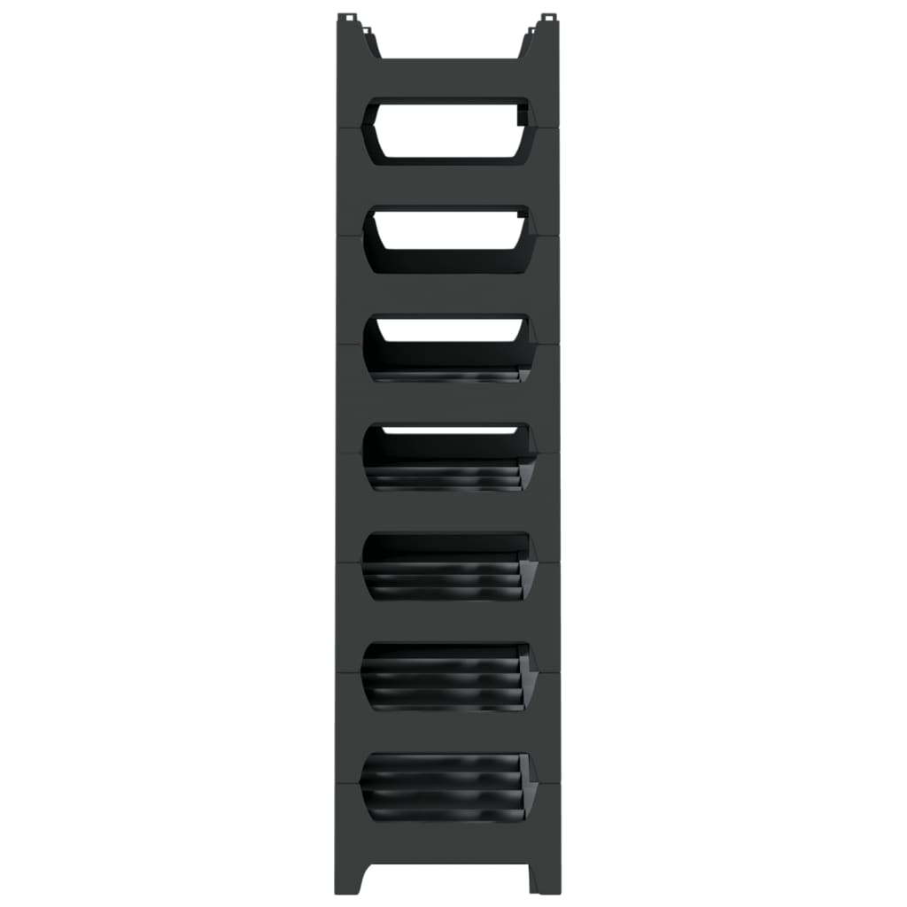 vidaXL Wine Rack for 48 Bottles PP Stackable