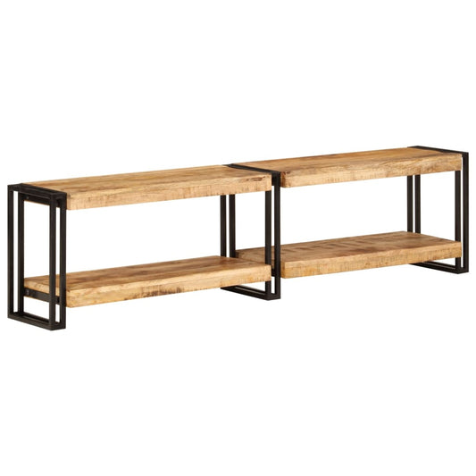 vidaXL TV Cabinet 160x30x40 cm Solid Wood Mango