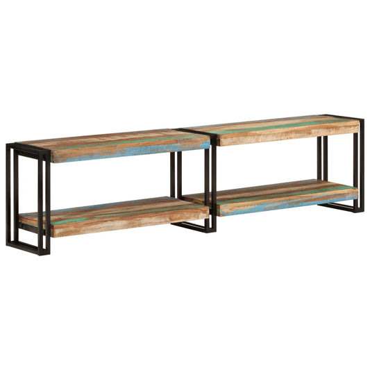 vidaXL TV Cabinet 160x30x40 cm Solid Wood Reclaimed