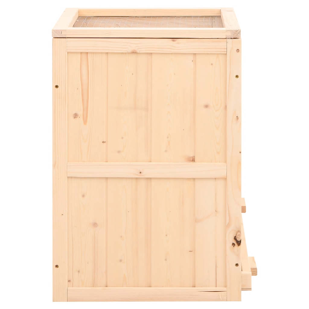 Hamster Cage 81x40x60 cm Solid Wood Fir
