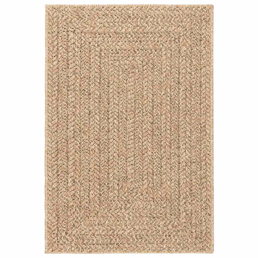 Rug ZIZUR 120x170 cm Jute Look Indoor and Outdoor