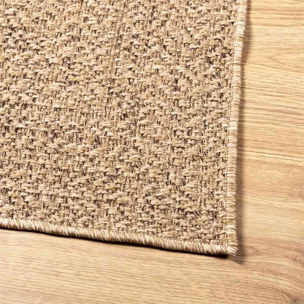 Rug ZIZUR 140x200 cm Jute Look Indoor and Outdoor