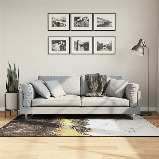 vidaXL Rug Washable Multicolour 120x180 cm Anti Slip