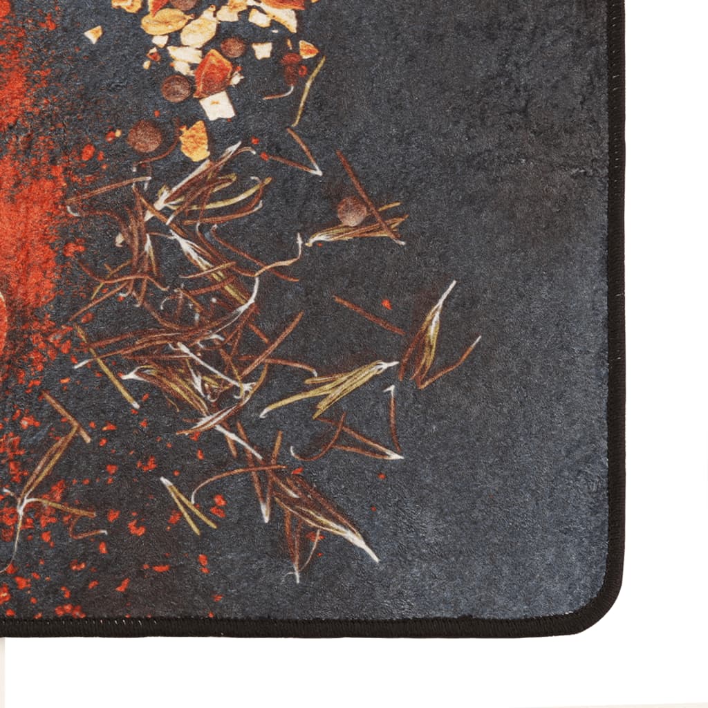 Kitchen Rug Multicolour 60x180 cm Washable