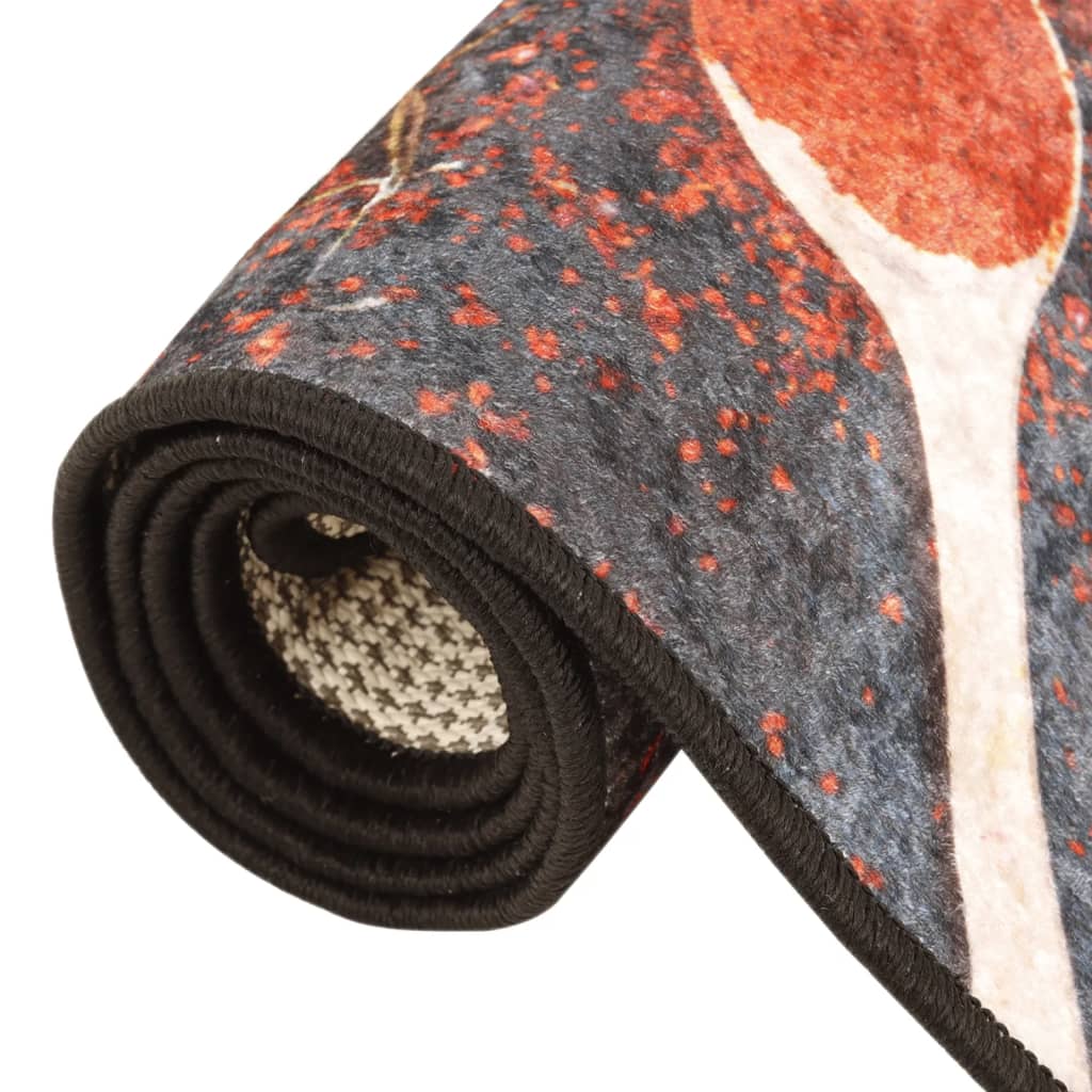 Kitchen Rug Multicolour 60x180 cm Washable