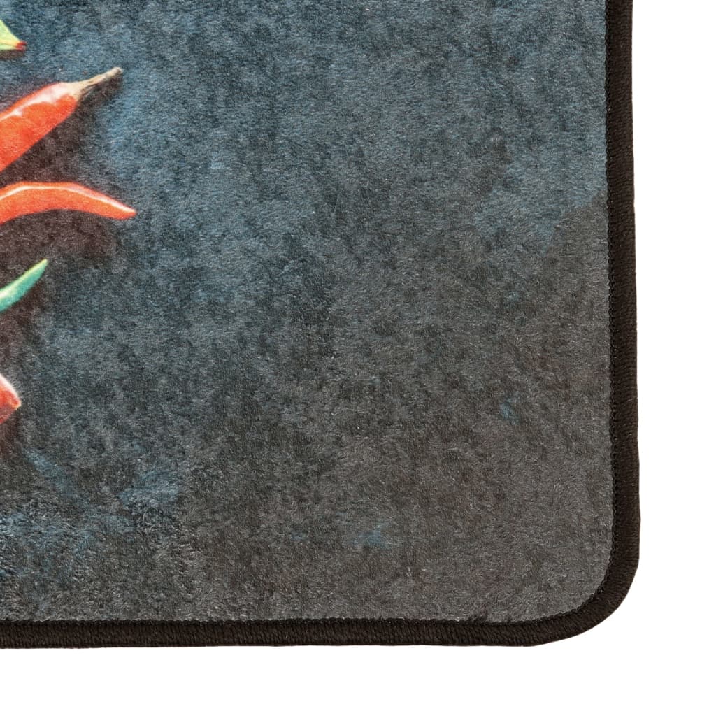 Kitchen Rug Multicolour 60x180 cm Washable