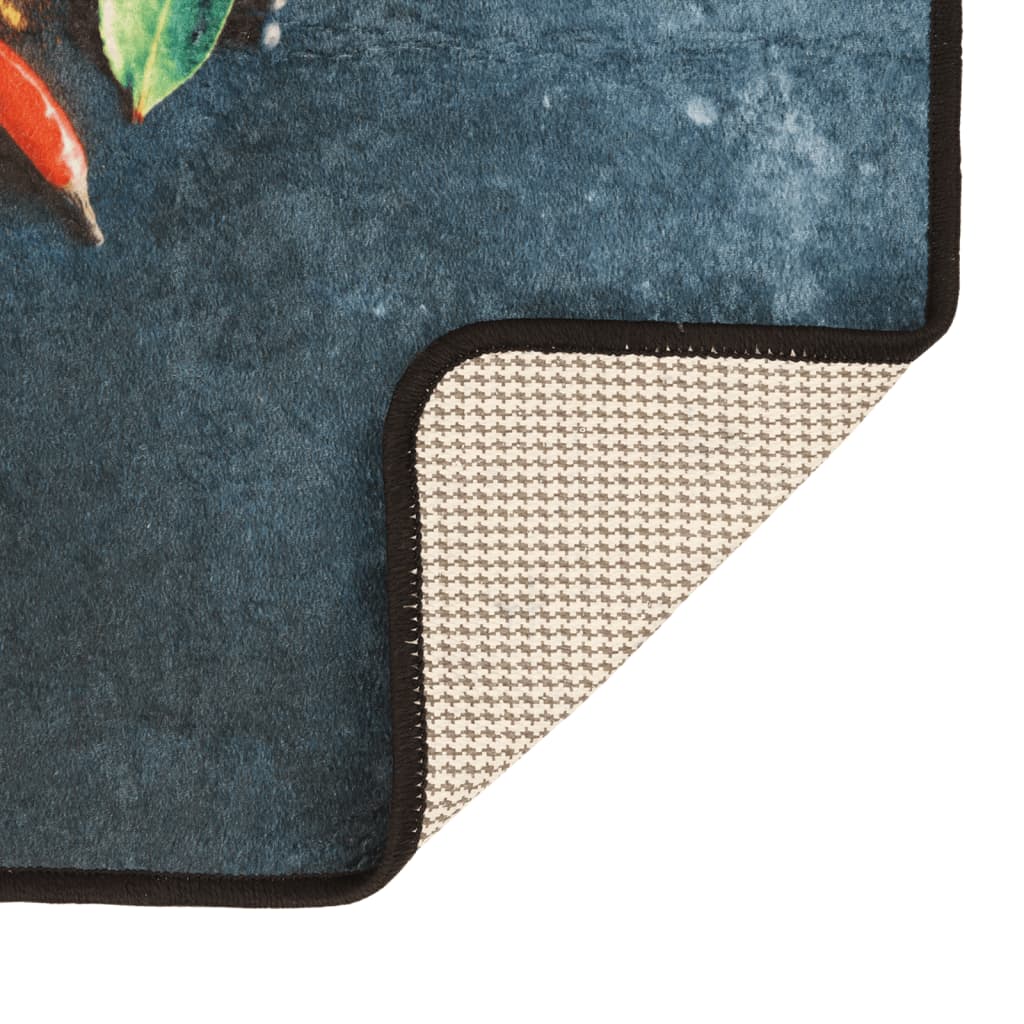 Kitchen Rug Multicolour 60x180 cm Washable