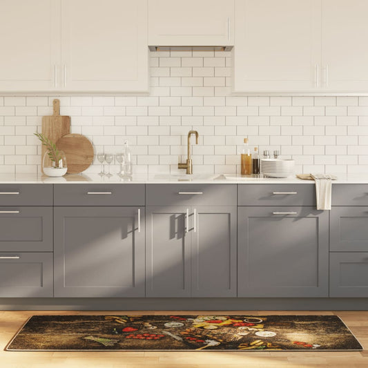 Kitchen Rug Multicolour 60x180 cm Washable