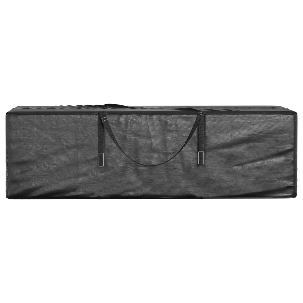 Christmas Tree Storage Bag Black 135x40x55 cm Polyethylene