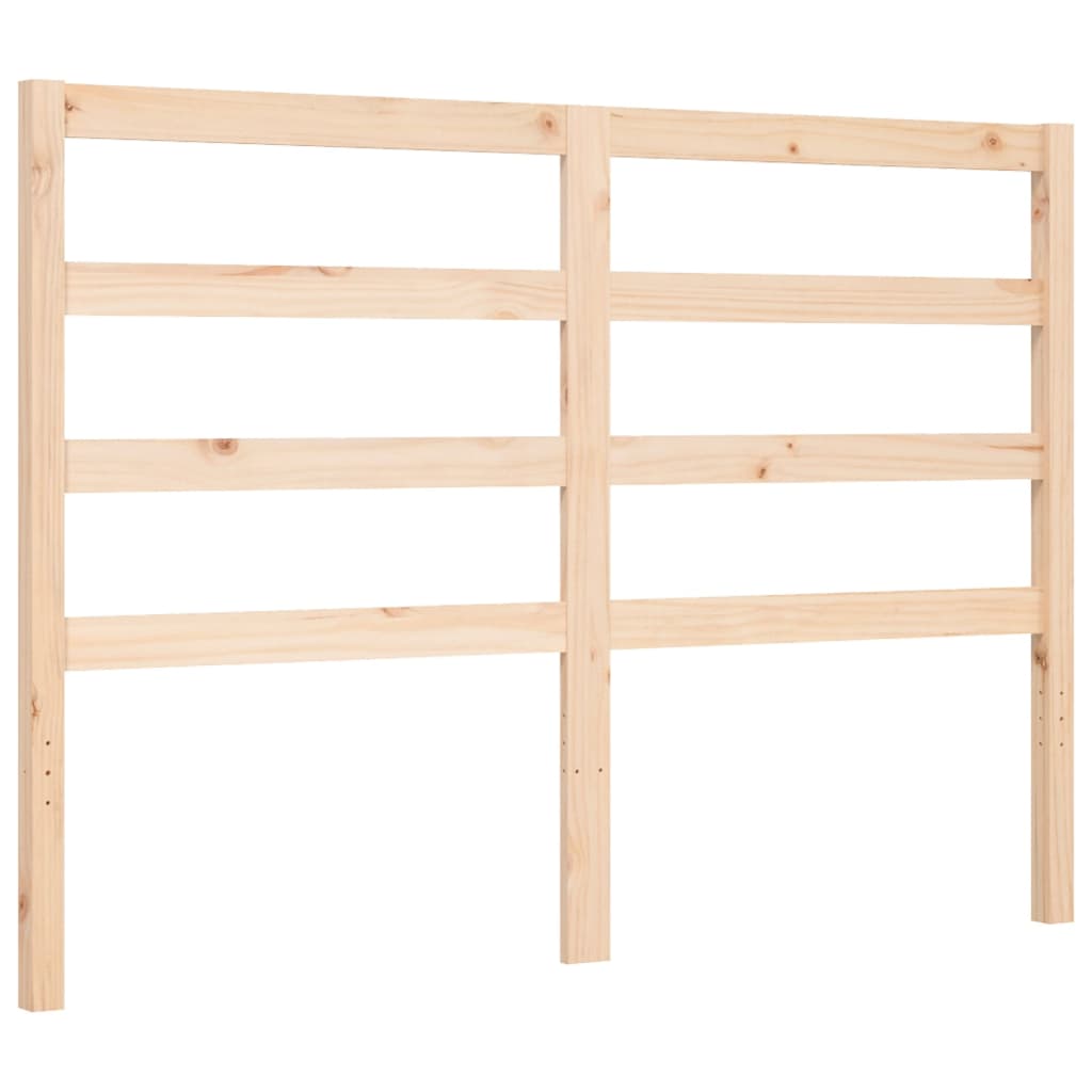 vidaXL Bed Frame without Mattress 140x200 cm Solid Wood Pine