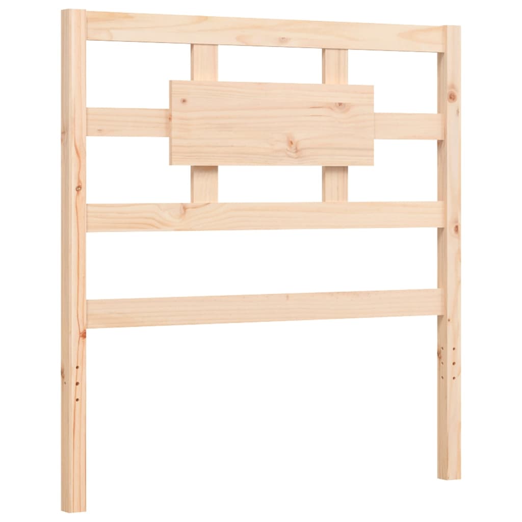 vidaXL Bed Frame without Mattress 90x200 cm Solid Wood Pine