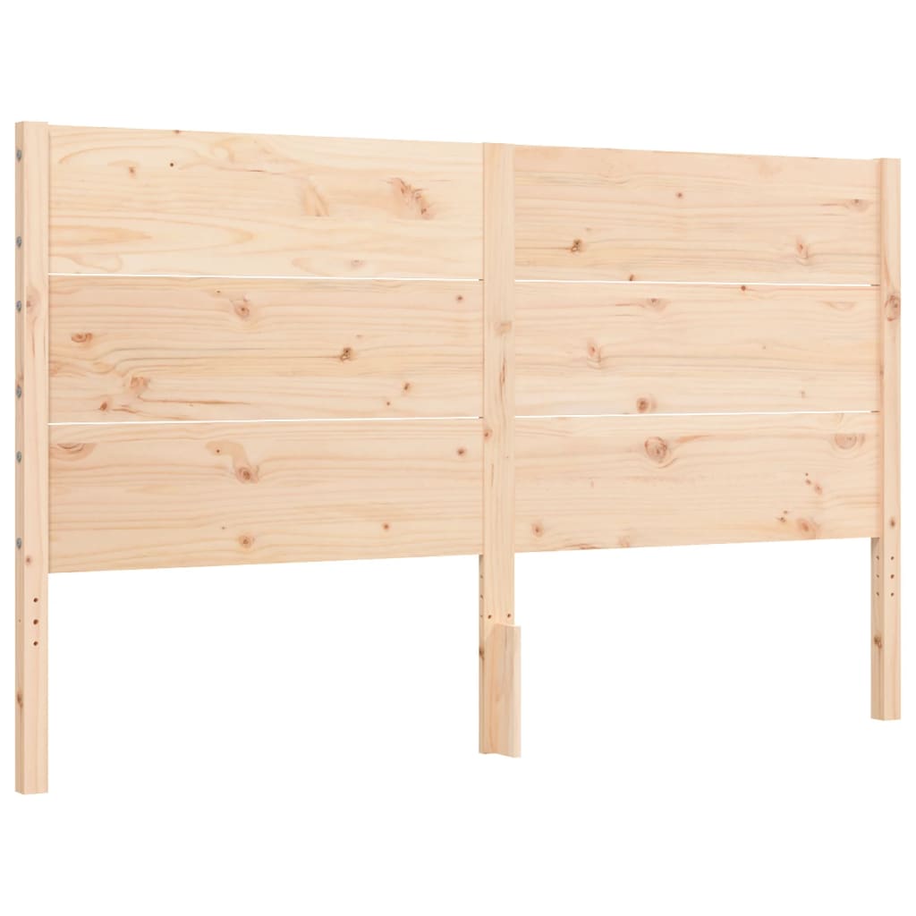 vidaXL Bed Frame without Mattress 160x200 cm Solid Wood Pine