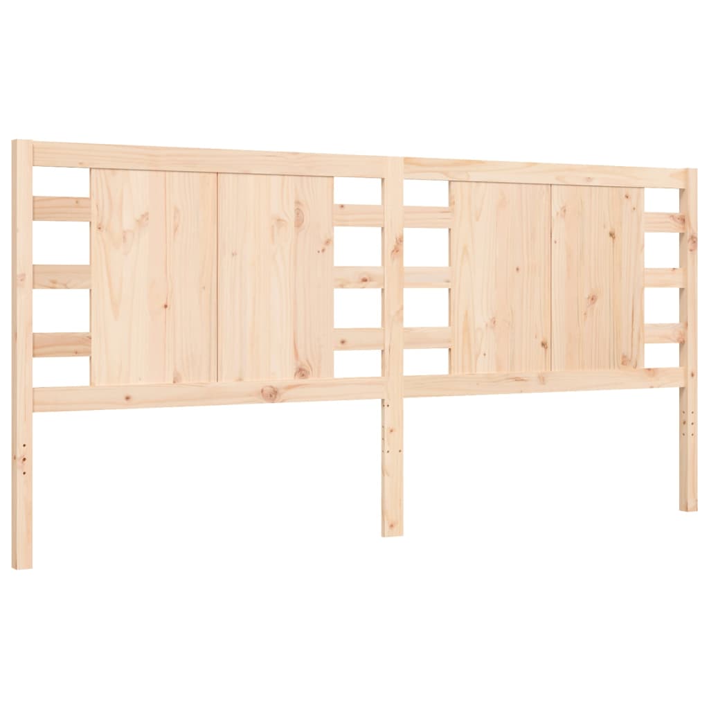 vidaXL Bed Frame without Mattress 200x200 cm Solid Wood Pine