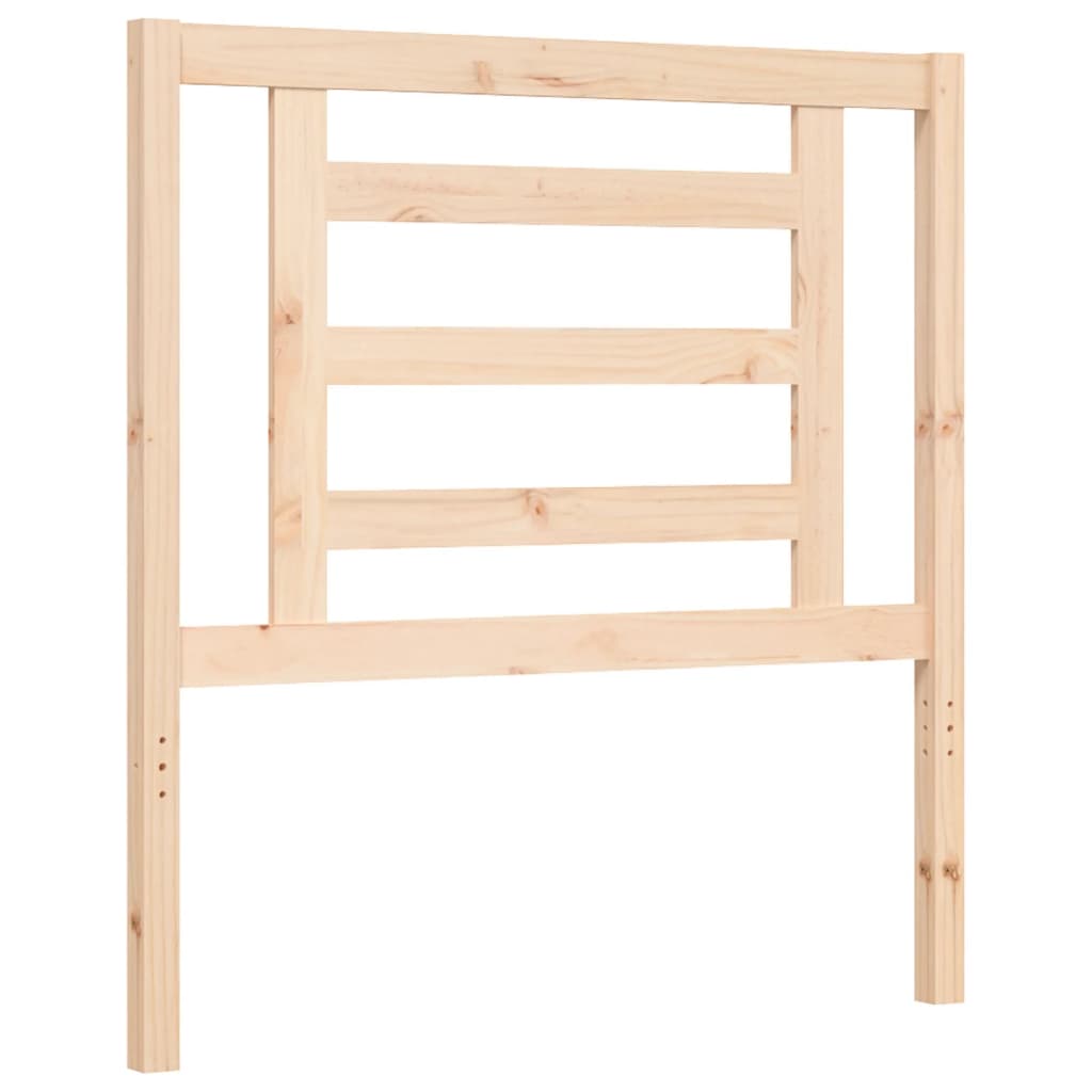 vidaXL Bed Frame without Mattress 90x200 cm Solid Wood Pine