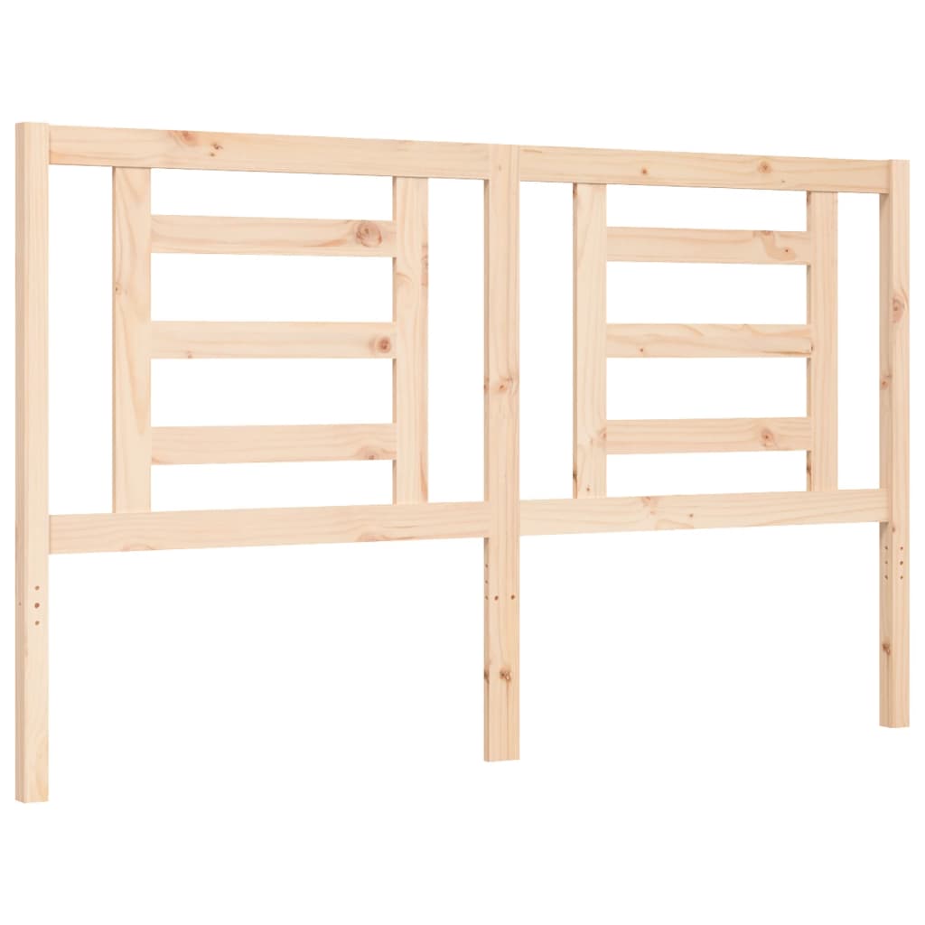 vidaXL Bed Frame without Mattress 160x200 cm Solid Wood Pine