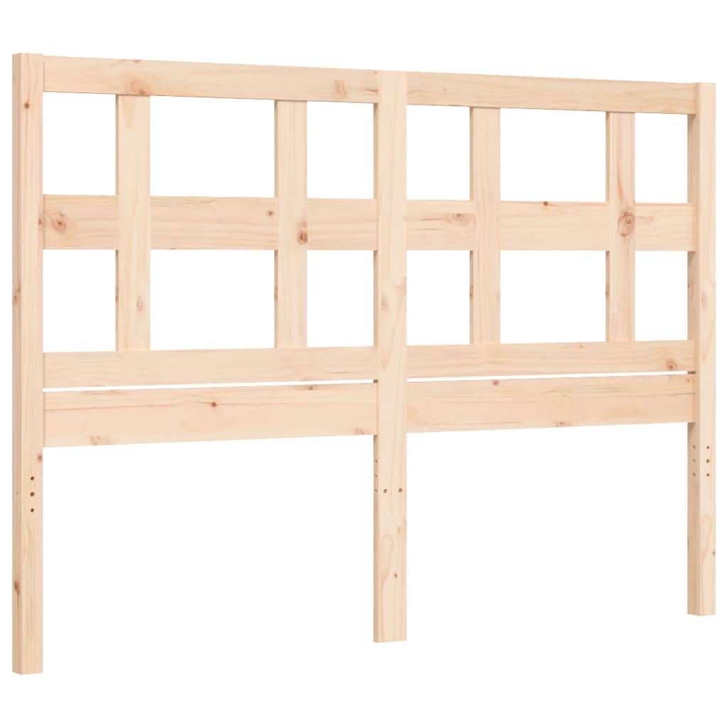 vidaXL Bed Frame without Mattress 120x200 cm Solid Wood Pine