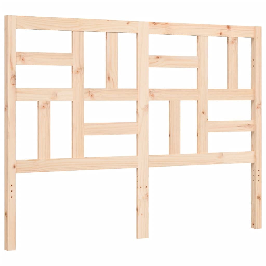 vidaXL Bed Frame without Mattress Small Double Solid Wood Pine