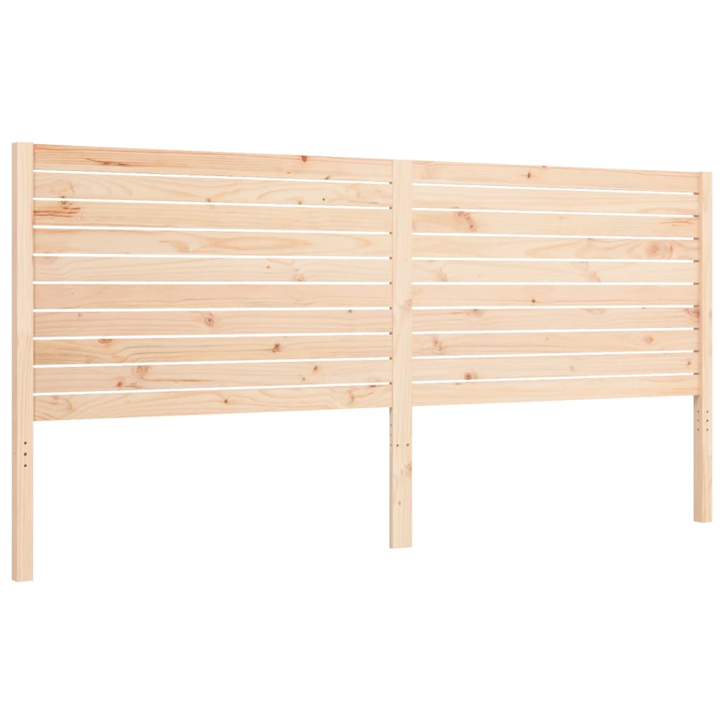 vidaXL Bed Frame without Mattress 200x200 cm Solid Wood Pine