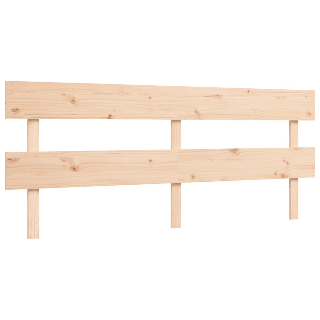 vidaXL Bed Frame without Mattress 200x200 cm Solid Wood Pine