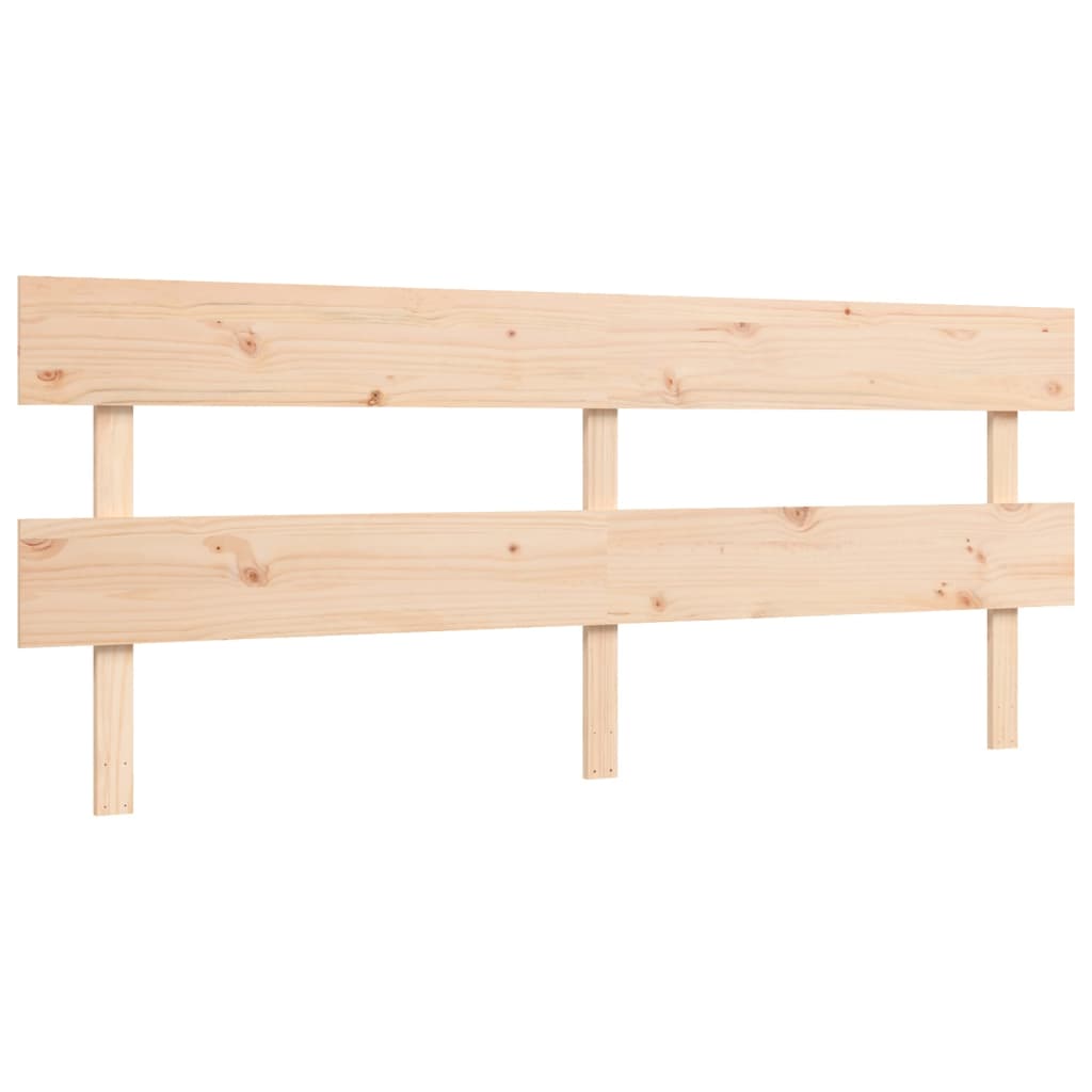 vidaXL Bed Frame without Mattress 200x200 cm Solid Wood Pine