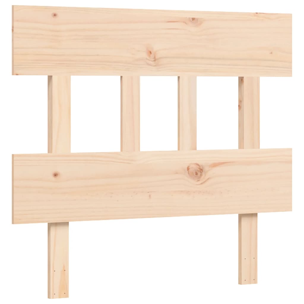 vidaXL Bed Frame without Mattress 90x200 cm Solid Wood Pine