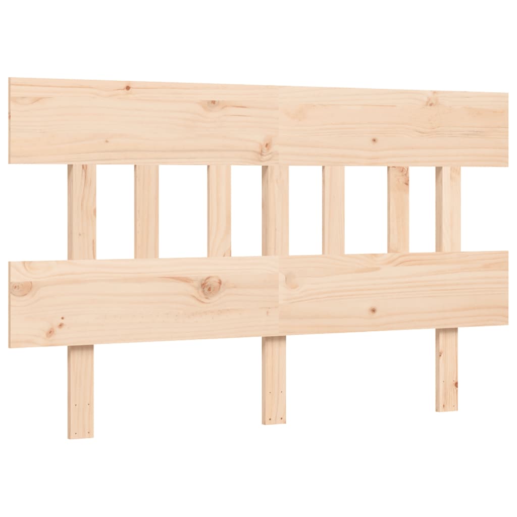 vidaXL Bed Frame without Mattress 140x200 cm Solid Wood Pine