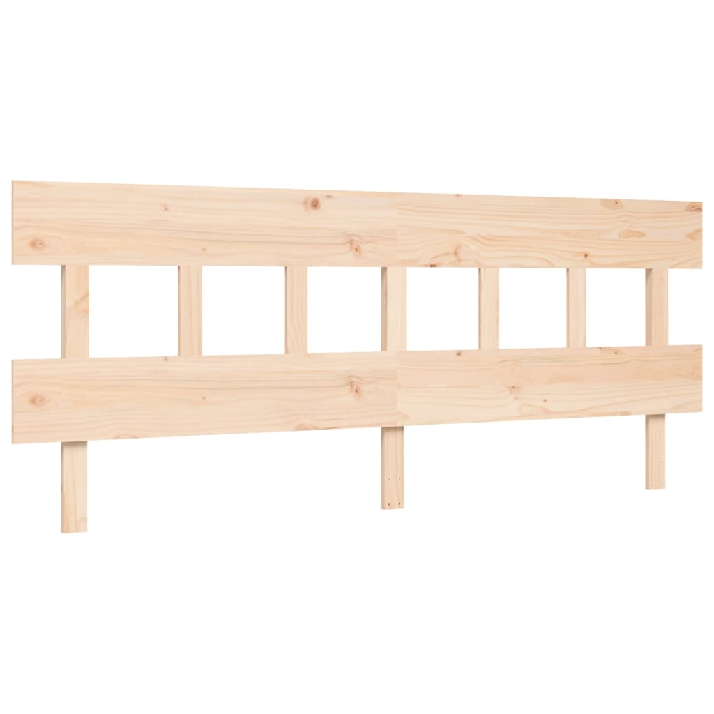 vidaXL Bed Frame without Mattress Super King Size Solid Wood Pine