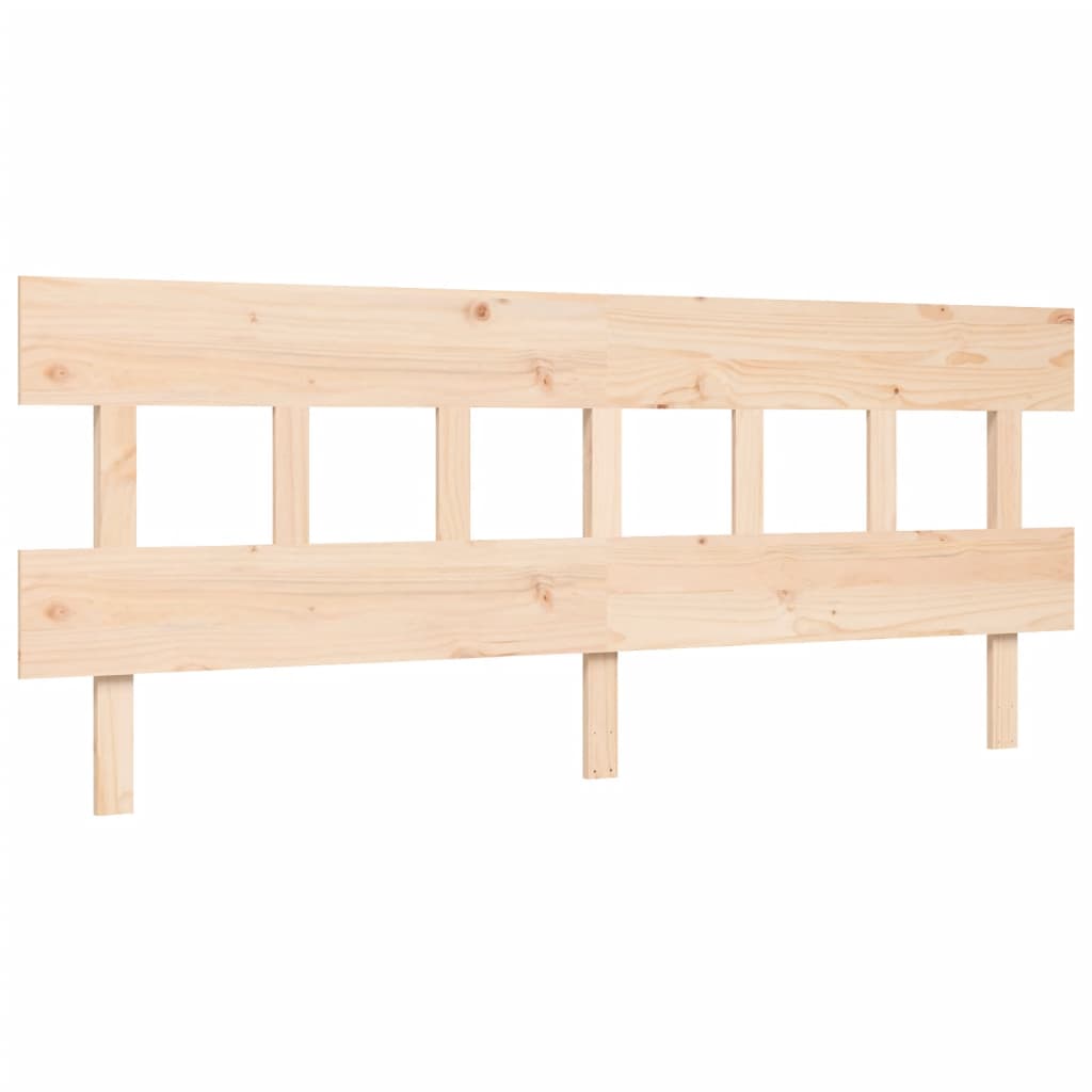 vidaXL Bed Frame without Mattress 200x200 cm Solid Wood Pine