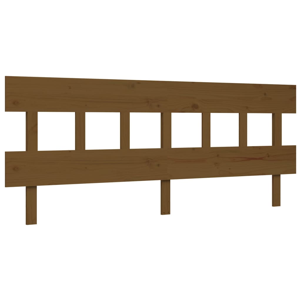 vidaXL Bed Frame without Mattress Honey Brown 200x200 cm Solid Wood Pine