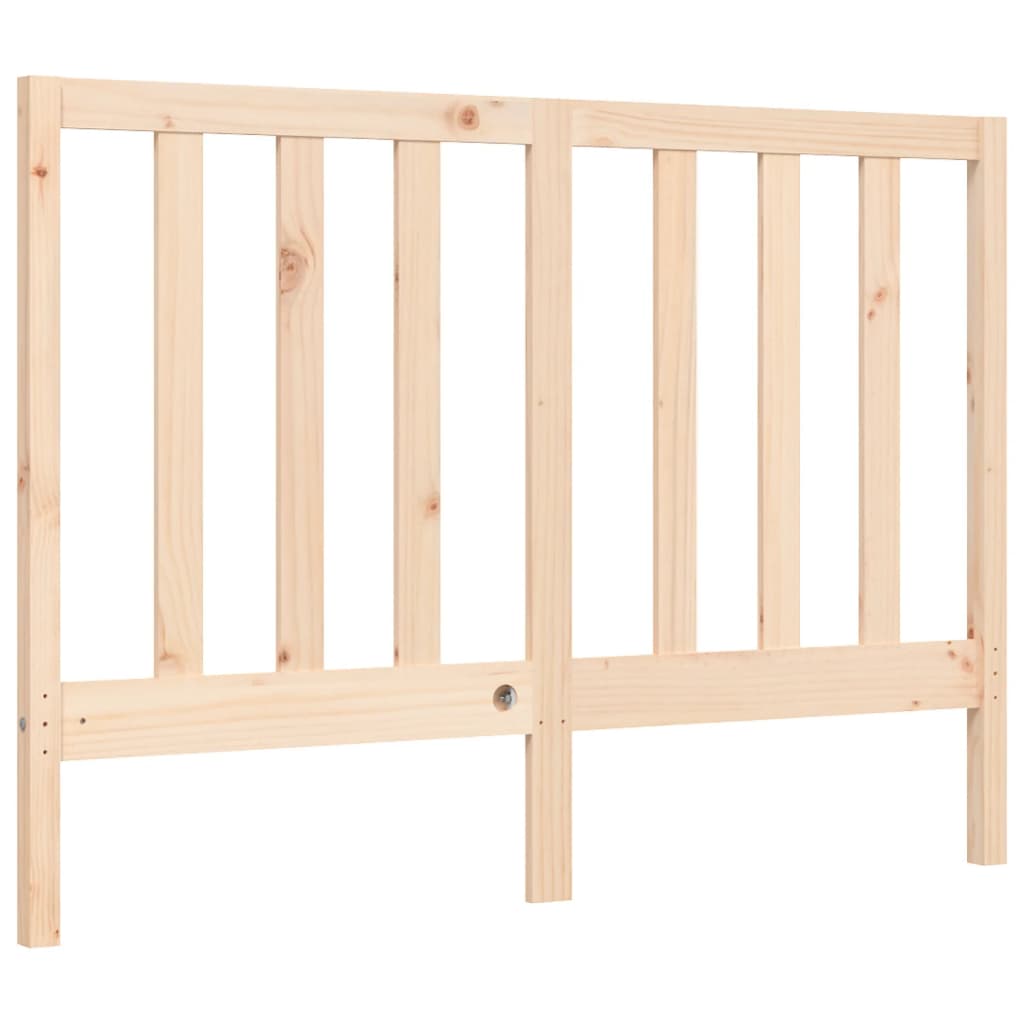 vidaXL Bed Frame without Mattress Small Double Solid Wood Pine