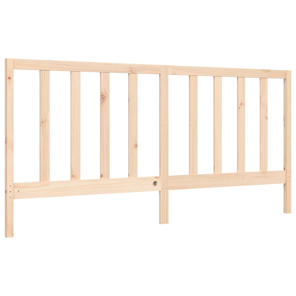 vidaXL Bed Frame without Mattress 200x200 cm Solid Wood Pine